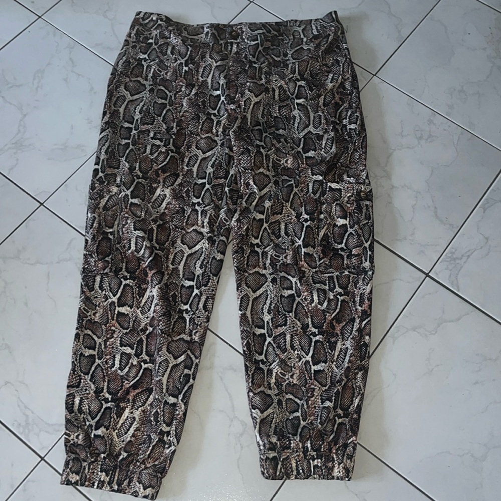 Snakeskin pants